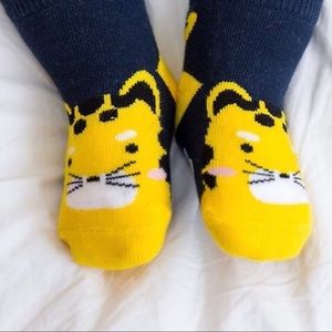3pk kids animal socks
